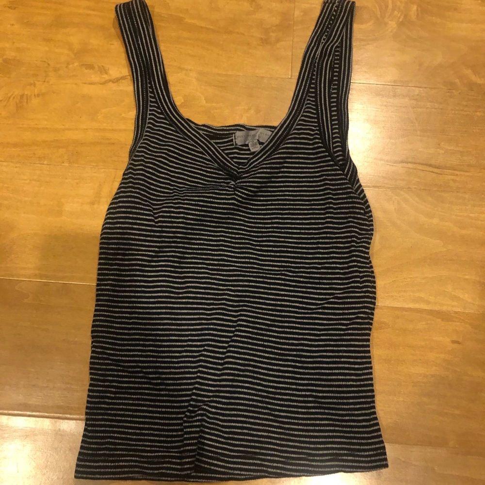 Cropped cotton tank